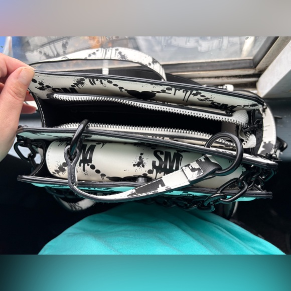 Steve Madden Black and White Women's Bag - Picture 3 of 3